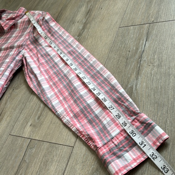 Lucky Brand Saturday Stretch Men’s Long Sleeve Checkered Shirt - Size L - Picture 7 of 9